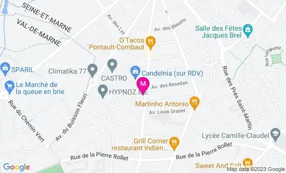 Localisation Mtre Rives Emmanuelle