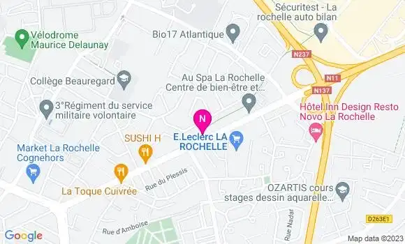 Localisation Mtre Testut Sandra