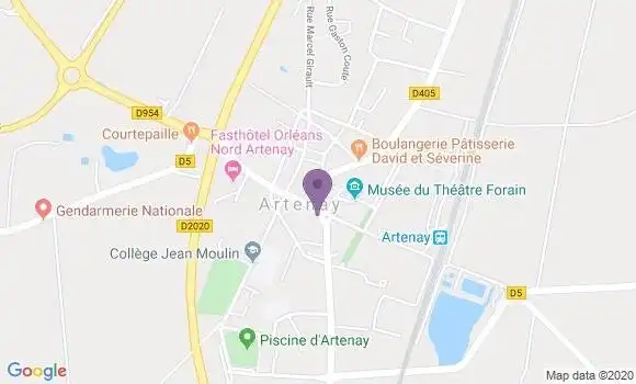 Localisation Mtre Malon Jean François