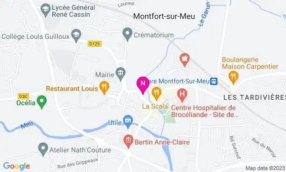 Localisation Mtre Rambeau Victoria
