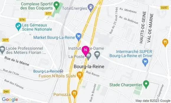 Localisation Mtre Giard Catherine