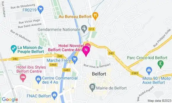 Localisation Mtre Hecht Julie