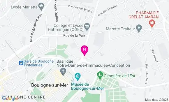 Localisation Mtre Degaey Hélène