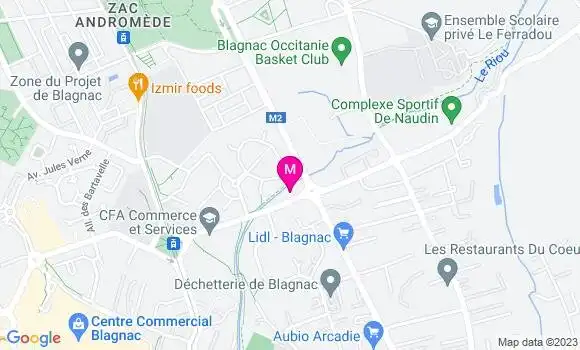 Localisation Mtre D