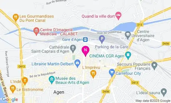 Localisation Mtre Roux Quéméré Corentine