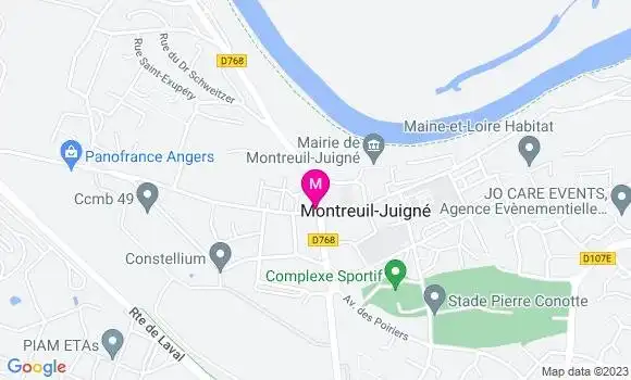 Localisation Mtre Degila Aurélie
