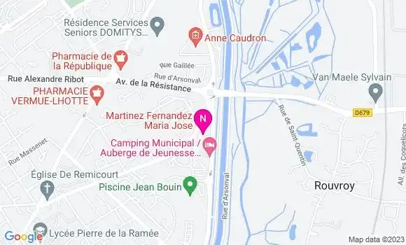 Localisation Mtre Charpentier Sébastien