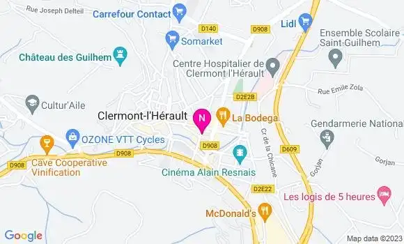Localisation Mtre Elouard Thibault