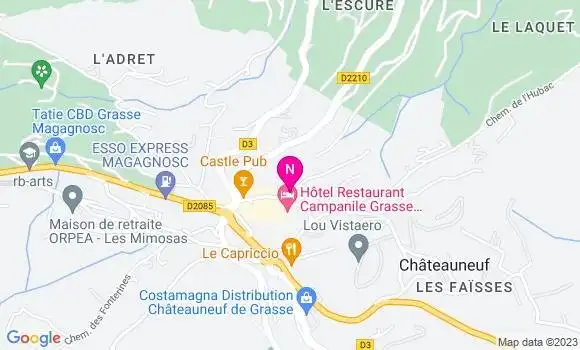 Localisation Mtre Decressain Arnaud