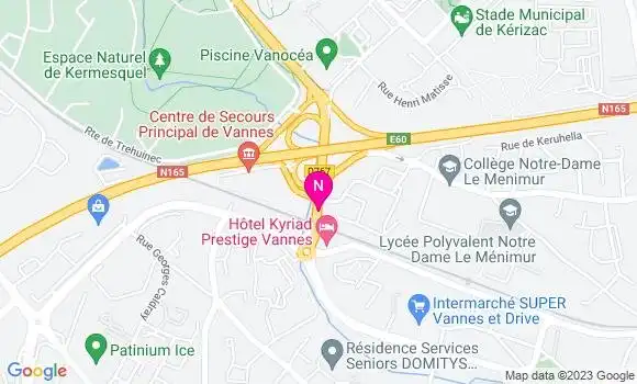 Localisation Mtre Le Hénaff Julien