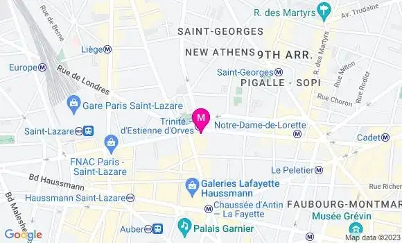 Localisation Mtre Pinto Julie