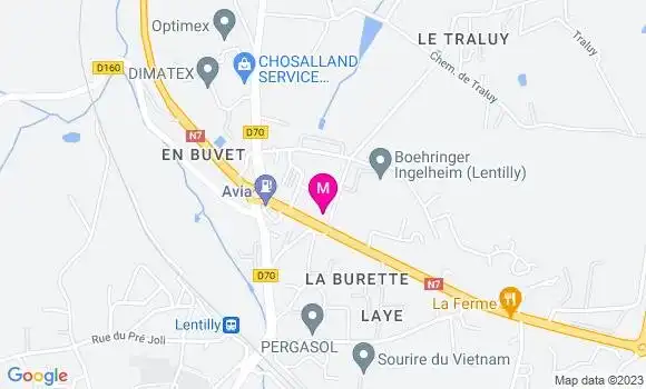 Localisation Mtre Chartier Jean Philippe