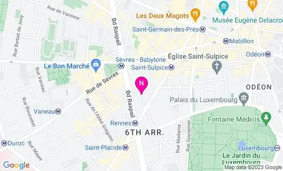 Localisation Mtre Duez Audrey