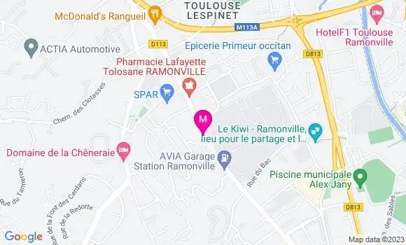 Localisation Mtre Cayrey Mathilde