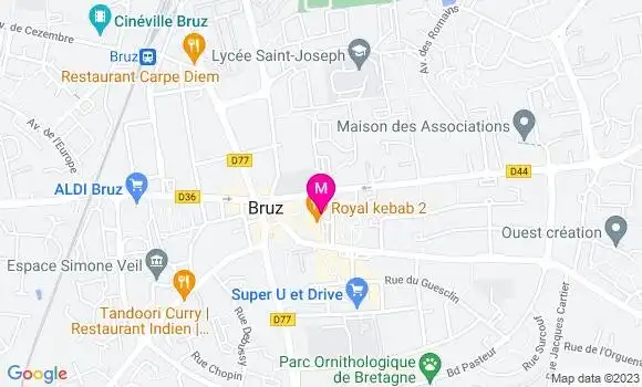 Localisation Mtre Percier Jean Marie