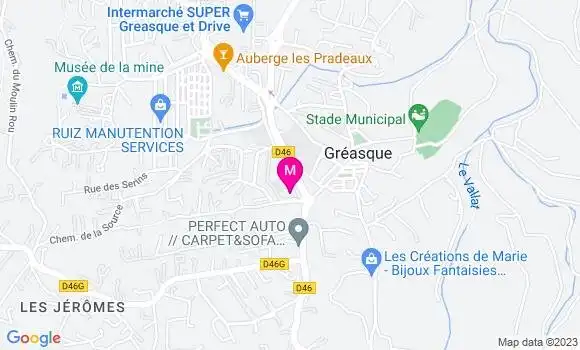 Localisation Mtre Granier Sophie