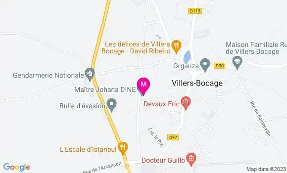 Localisation Mtre Dine Johana