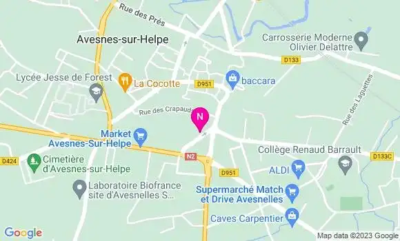 Localisation Mtre Mirland Magalie