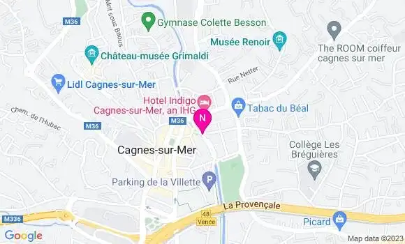 Localisation Mtre Georges Sophie