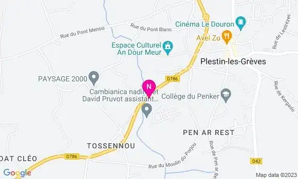 Localisation Mtre Le Gros Morgane
