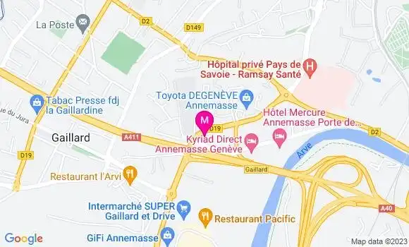 Localisation Mtre Bessat Stéphanie