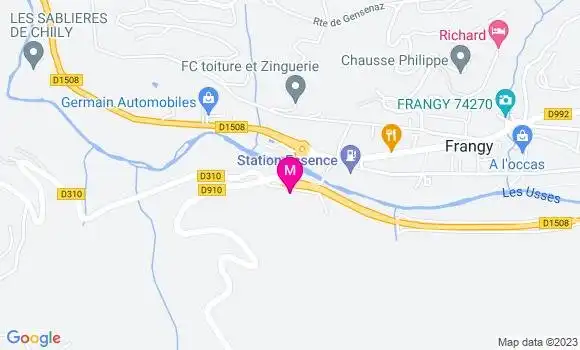 Localisation Mtre Damas Materne Cécile