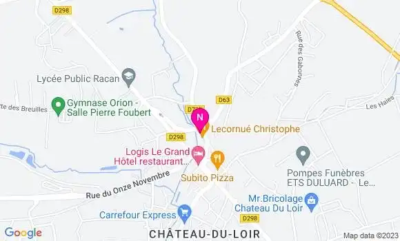 Localisation Mtre Maleval Jean Christophe