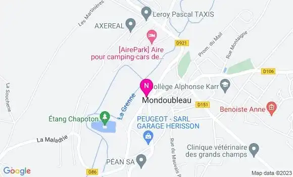 Localisation Mtre Lenoir Isabelle