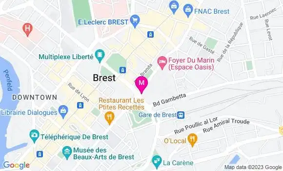 Localisation Mtre Créac