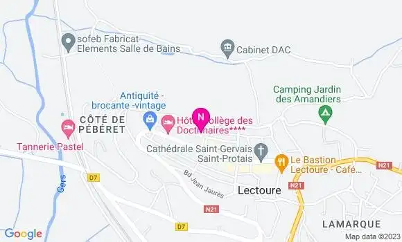 Localisation Mtre Gauthier D