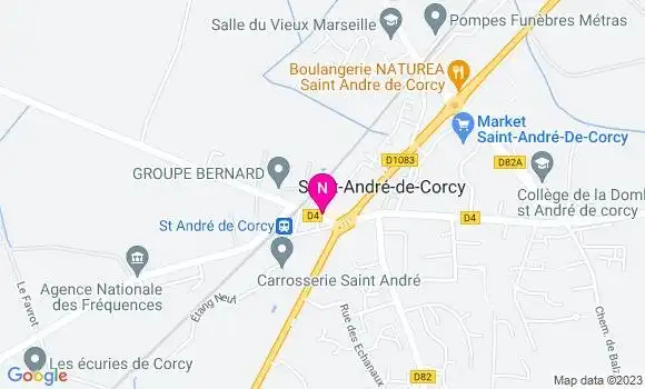 Localisation Mtre Marechal Nicolas