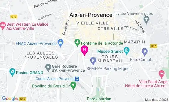 Localisation Mtre Annunziato Romain