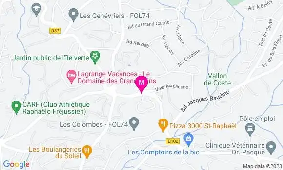 Localisation Mtre Jouvante Delphine