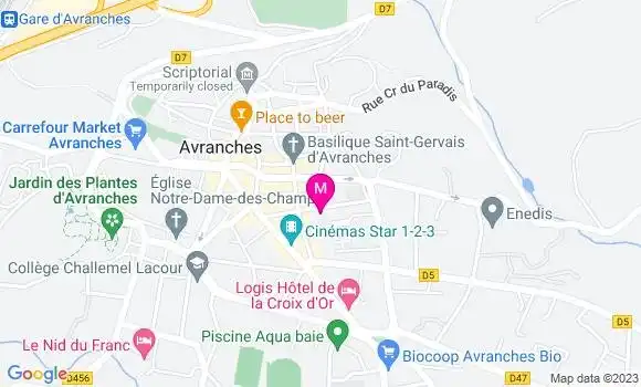 Localisation Mtre Rault Anne