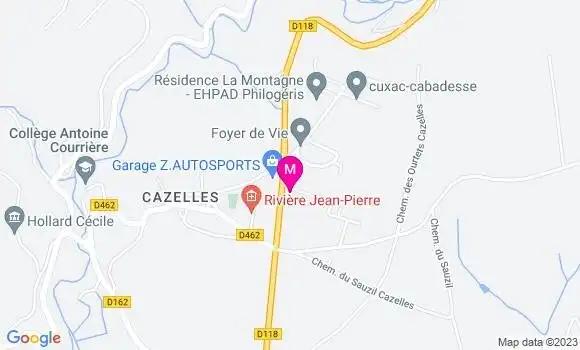 Localisation Mtre Gérard Claude
