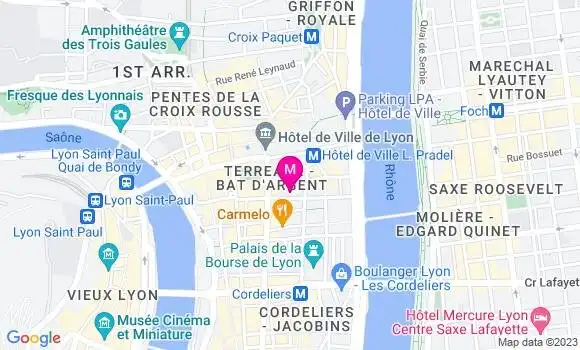 Localisation Mtre Hrzina Maxime