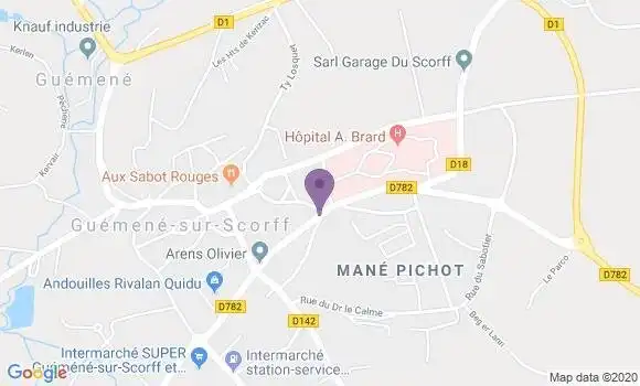 Localisation Mtre Arens Olivier