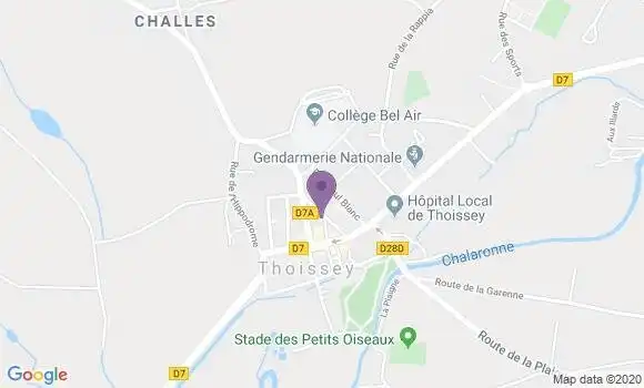 Localisation Mtre Angeli Sophie