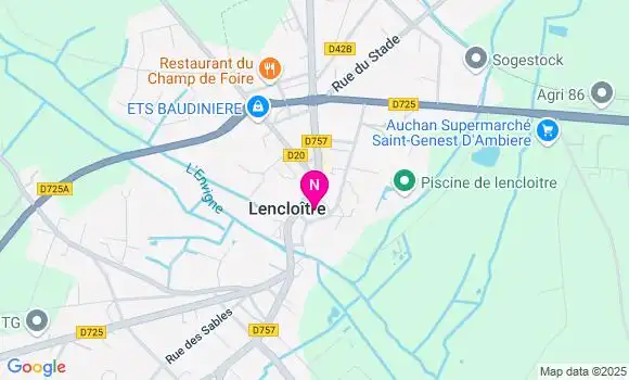 Localisation Mtre Maugoussin Etienne