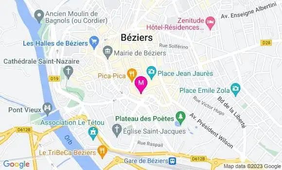 Localisation Mtre Rigal Thomas