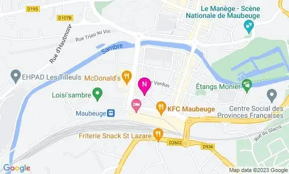 Localisation Mtre George Alice