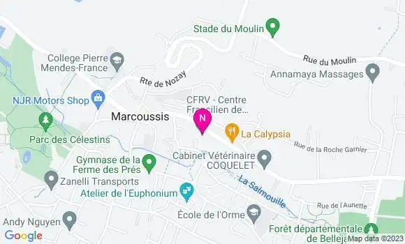 Localisation Mtre Davat Gouye Julien
