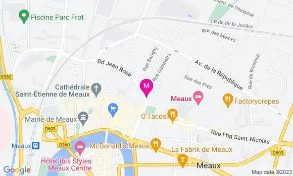 Localisation Mtre Nally Luce