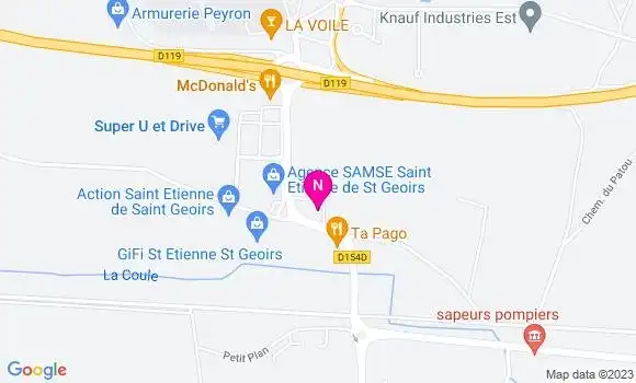 Localisation Mtre Gauvin Nelly
