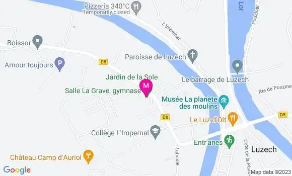 Localisation Mtre Borg Sophie
