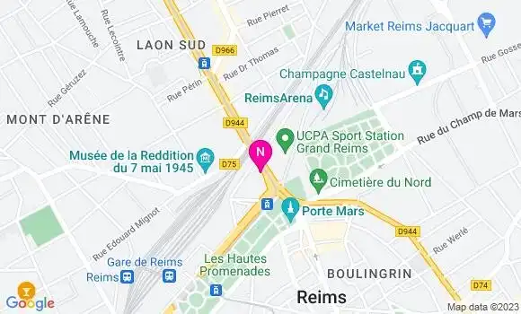 Localisation Mtre Houbron Pauline
