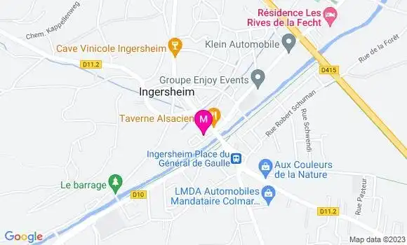 Localisation Mtre Geiger Arnaud