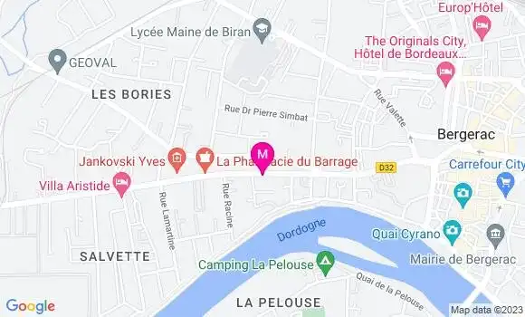 Localisation Mtre Laval Laurent