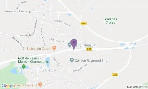 Localisation Mtre Roge Emmanuel
