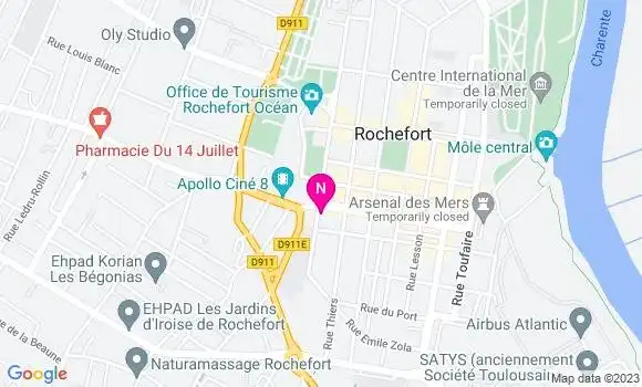 Localisation Mtre Domingo Damien
